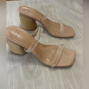 Heeled sandals